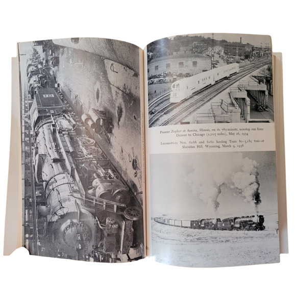 Burlington Route by Richard Overton 1976 Bison Book printing Paperback Railfan - Picture 9 of 10